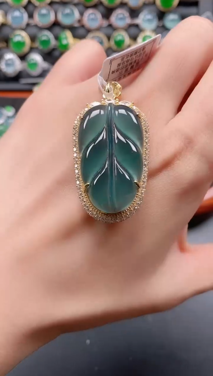 银S925镶嵌戒指翡翠11111111