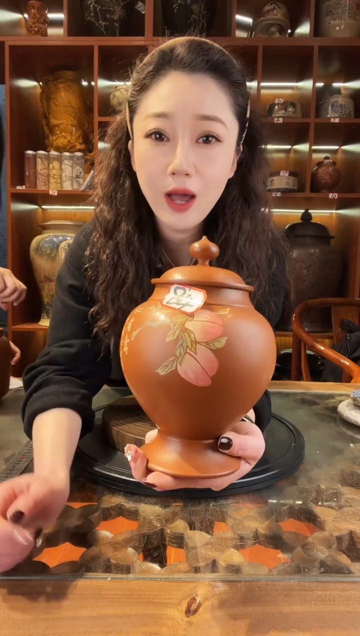 【闪购商品】缸云南建水紫陶复烧小茶罐@84