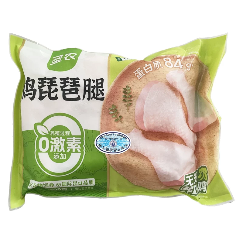 圣农单冻鸡琵琶腿500g