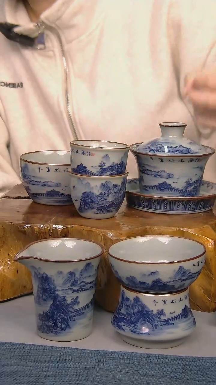 【闪购商品】简装家用款6件套 陶瓷家用茶具系列