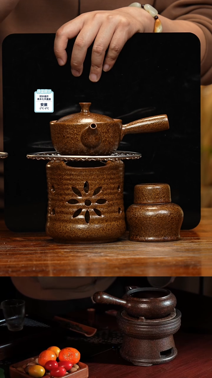 【闪购商品】紫砂茶壶八戒茶器-古法柴烧