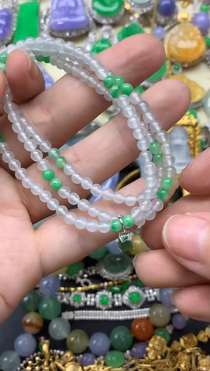 【闪购商品】翡翠手链未镶嵌450-中国好珍宝