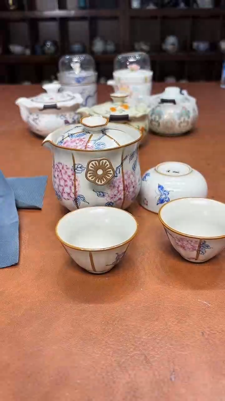 高雅艺术茶具清好看