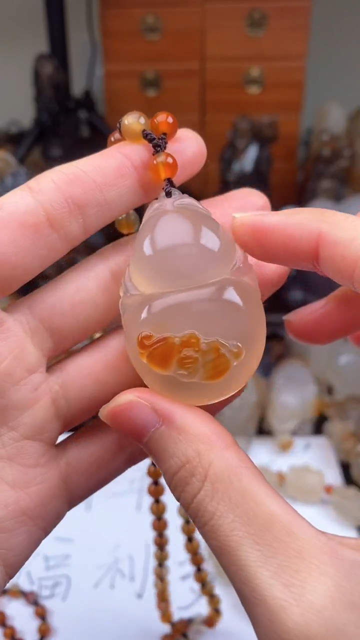 【闪购商品】玛瑙/玉髓颈饰未镶嵌AA