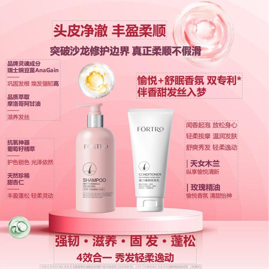 Fortor赋强防脱系列洗护套装