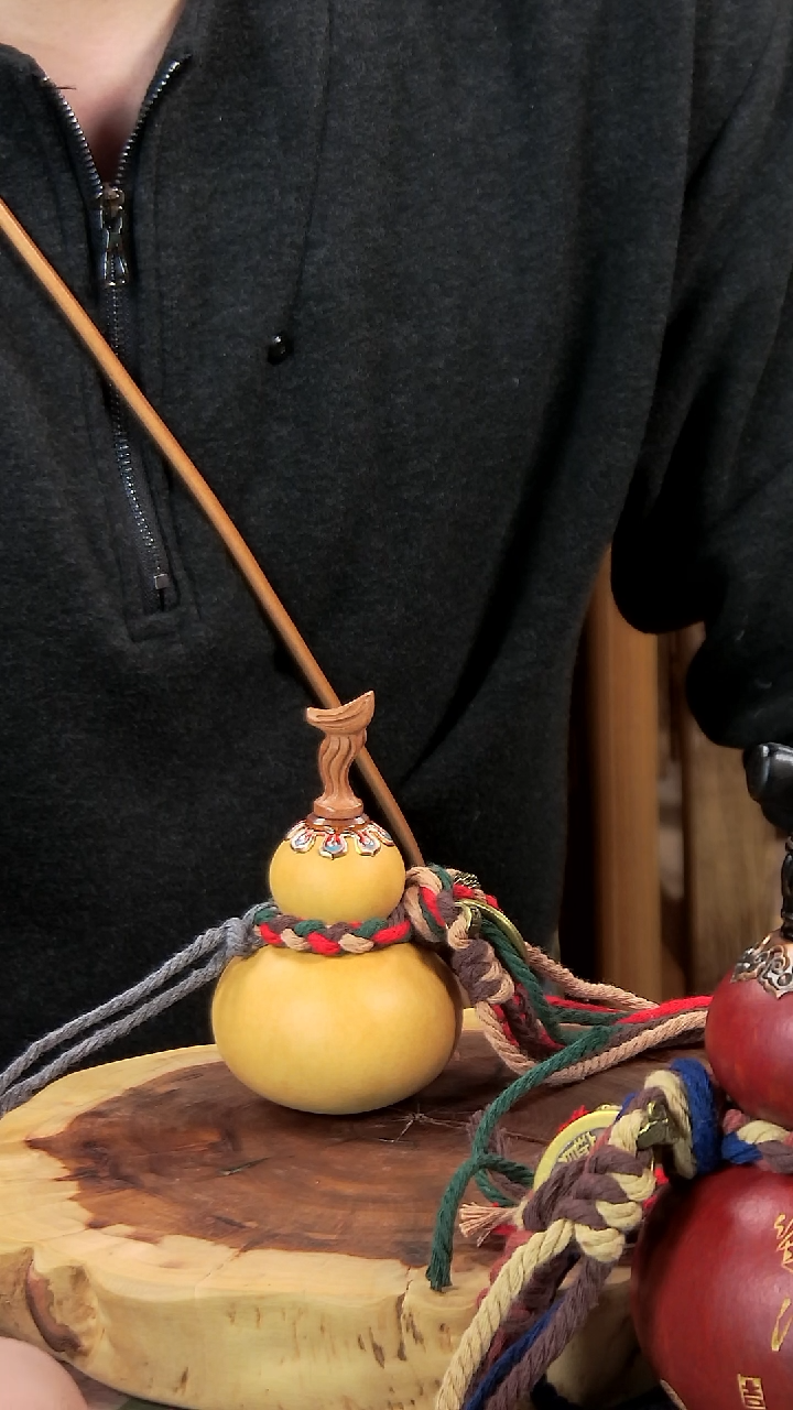 悟**空古艺高师傅大漆养剑葫 编号279