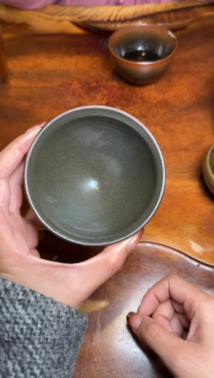 【闪购商品】茶盏许杰龙窑柴烧10