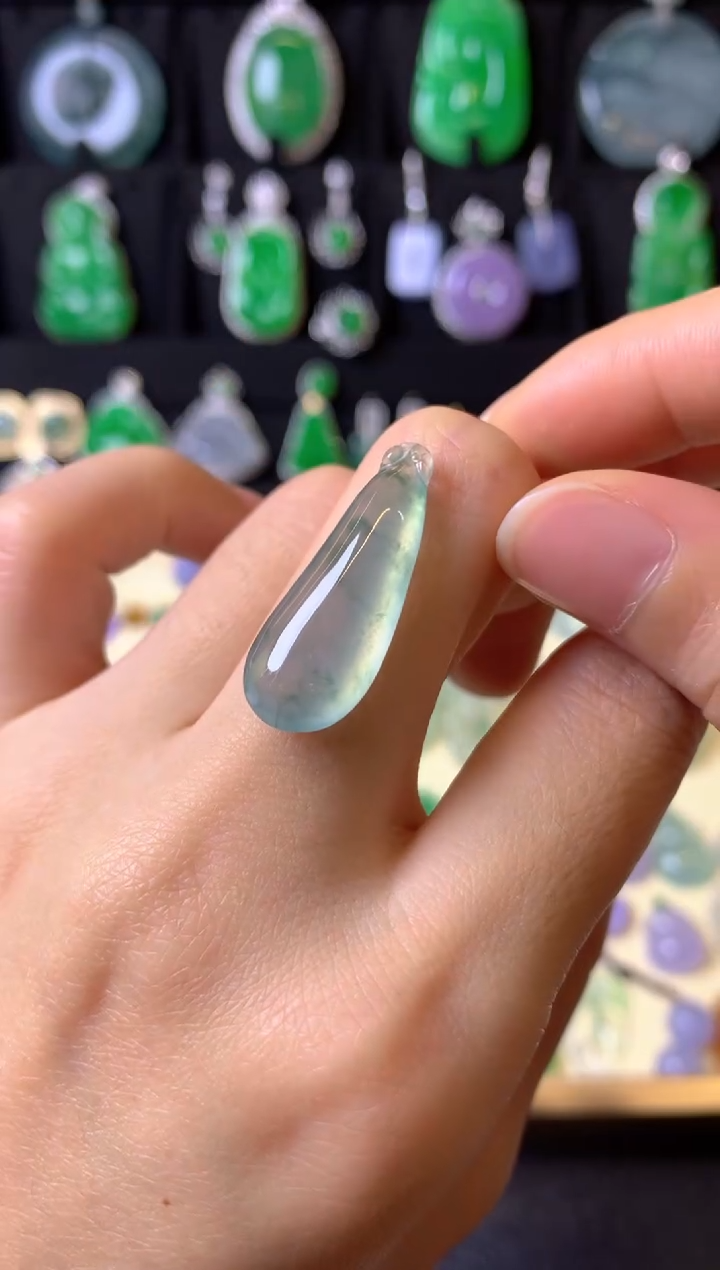 【闪购商品】定制翡翠未镶嵌1裸玉（客户意向镶嵌）