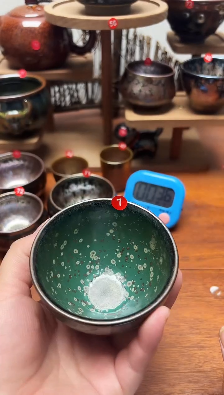 茶盏宁****店7号建盏工匠茶器