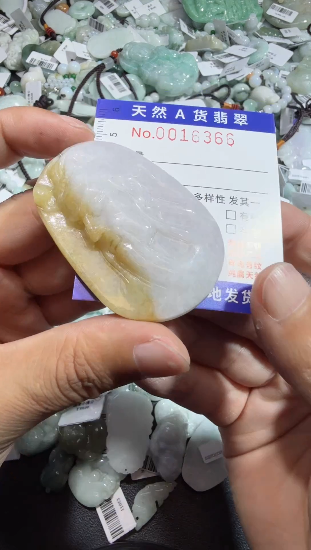 【闪购商品】翡翠颈饰未镶嵌00016366