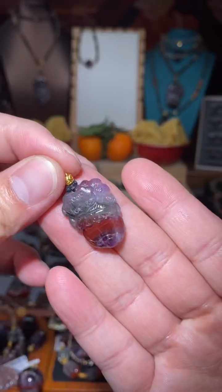 【闪购商品】水晶吊坠未镶嵌极光23凤九