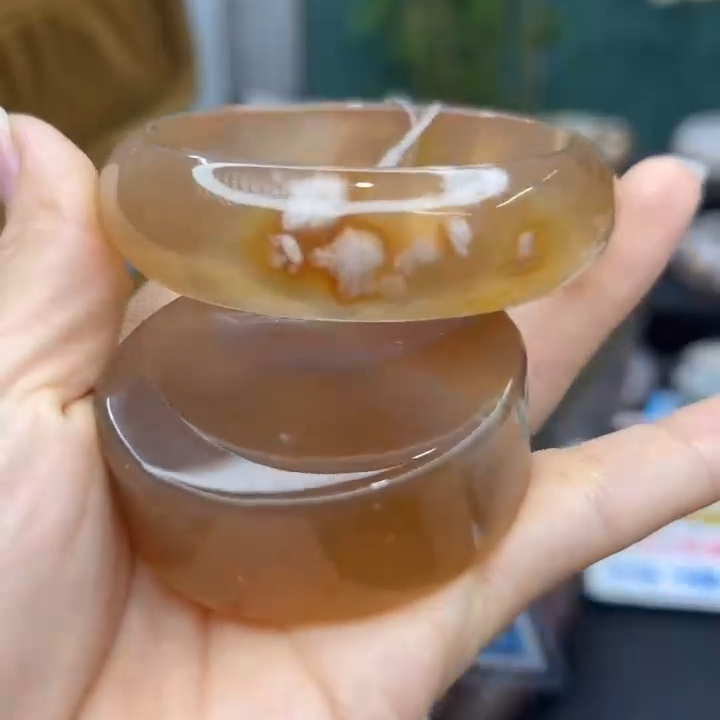 非金属布艺手镯 非金属手镯 琦丽雅樱花手镯 56 a1142