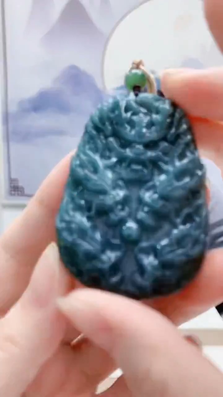 颈饰未镶嵌翡翠5060ry-jj挂件84