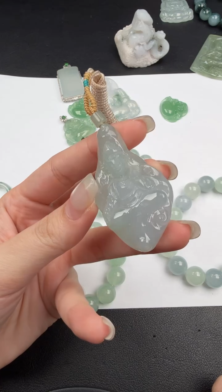 吊坠(不含链)未镶嵌翡翠翡翠饰品-140