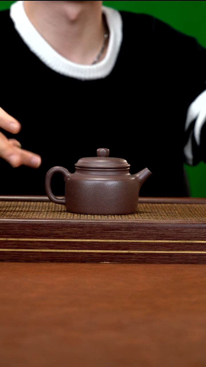 茶壶紫砂JF    全砂桃花泥    容德中    200cc