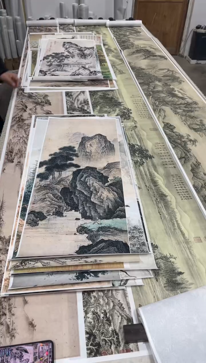 13陈少梅 微喷复刻 