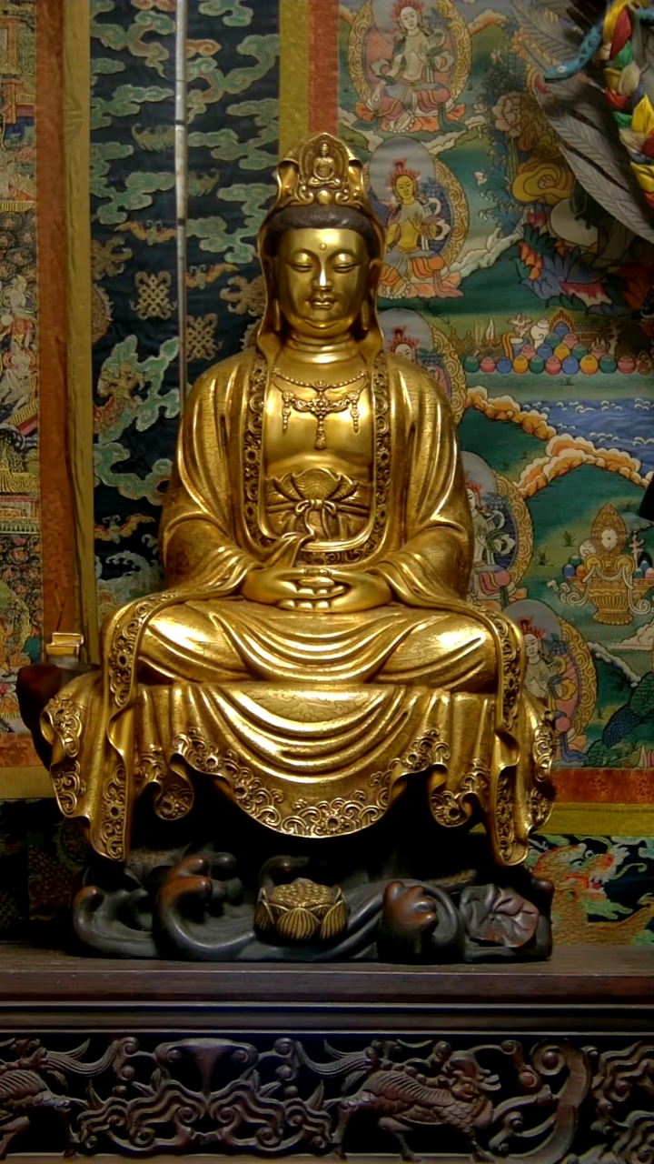 刘*造像铜像铜造像铜像收藏观