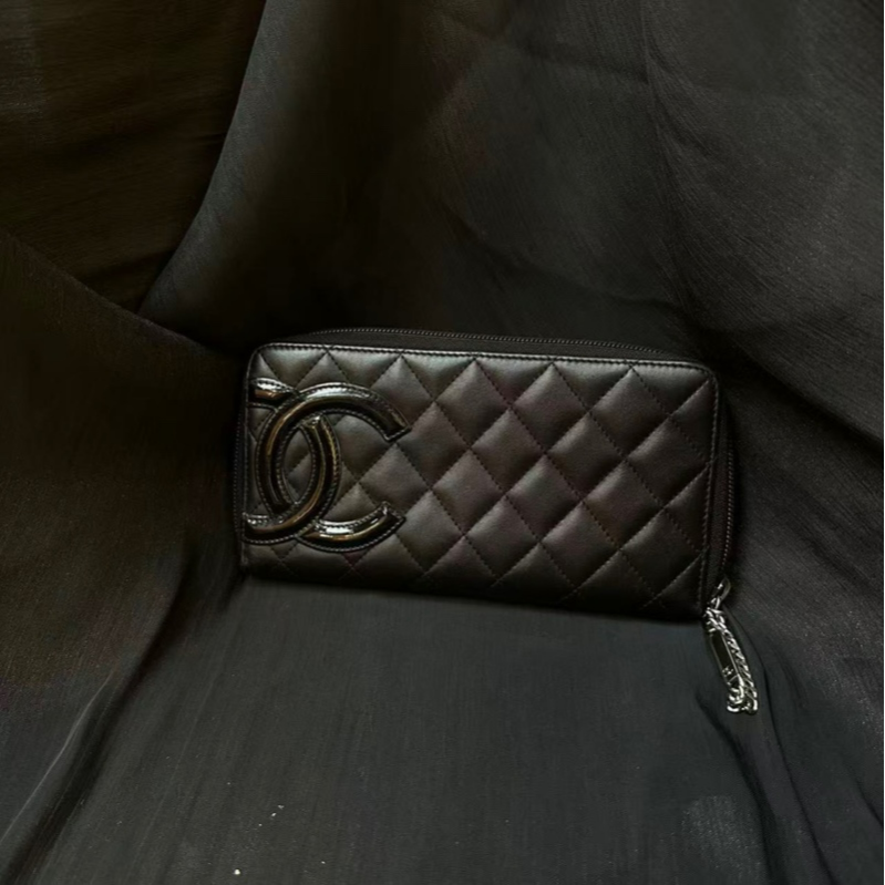 95新 Chanel/香奈儿 乱乱子中古/女士/钱包/105158