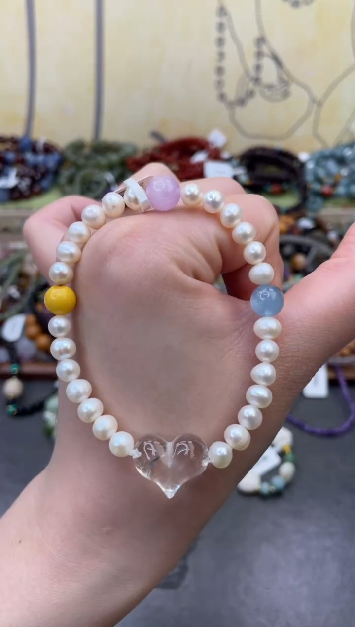 未镶嵌手绳淡水珍珠135