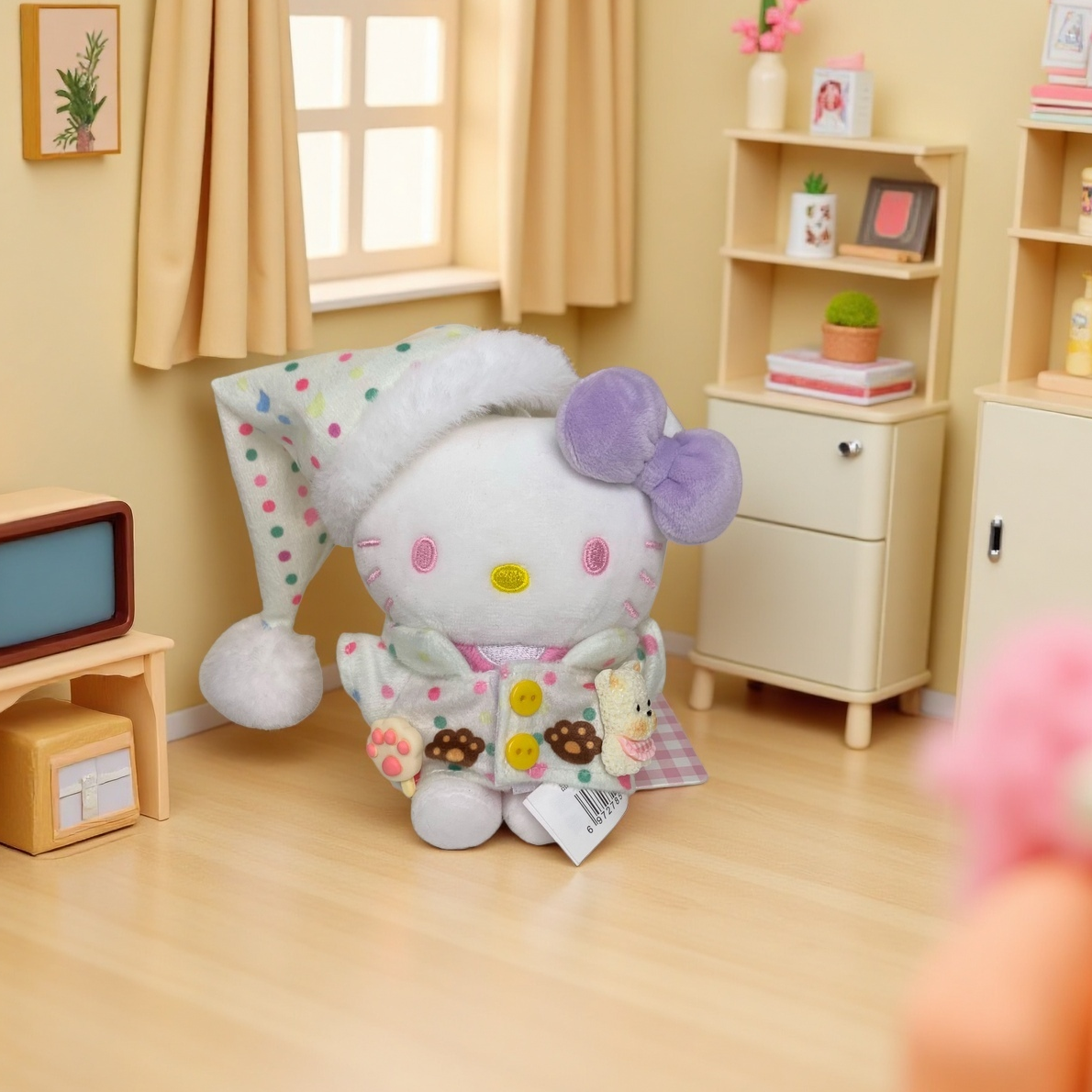 正版【软萌睡衣】Kitty挂件情侣闺蜜圣诞生日礼物可爱包包挂件