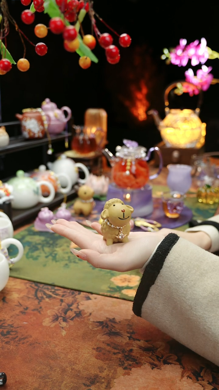 【闪购商品】快乐小羊紫砂茶宠摆件