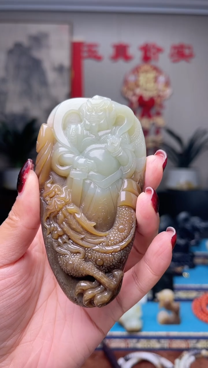 【闪购商品】和田玉挂件未镶嵌1