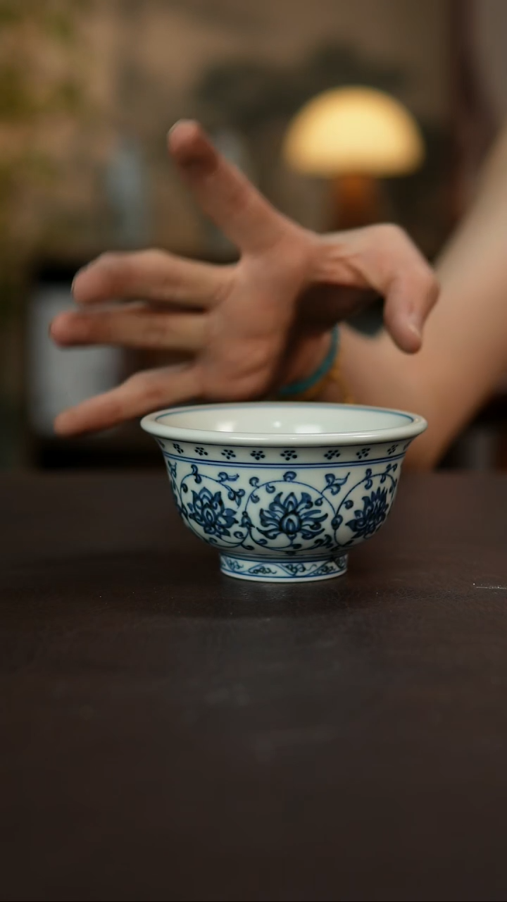 杯景德镇陶瓷杯碗柴烧多人