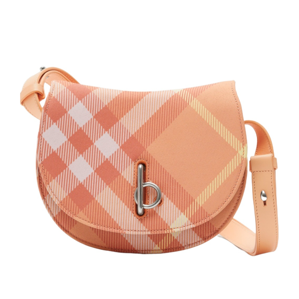 未使用 BURBERRY/博柏利 格纹Rocking Horse迷你单肩包UNI