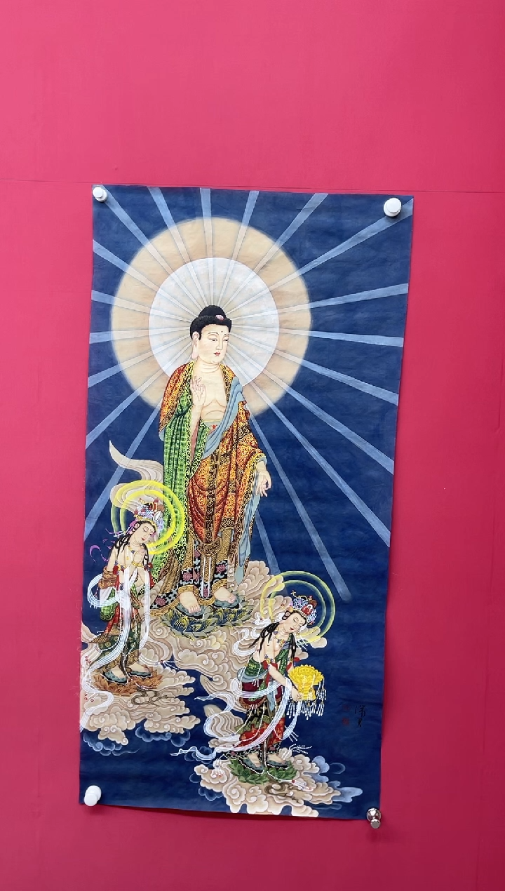 【闪购商品】国画吴-荣宝原作人物/无框/W带荣宝书