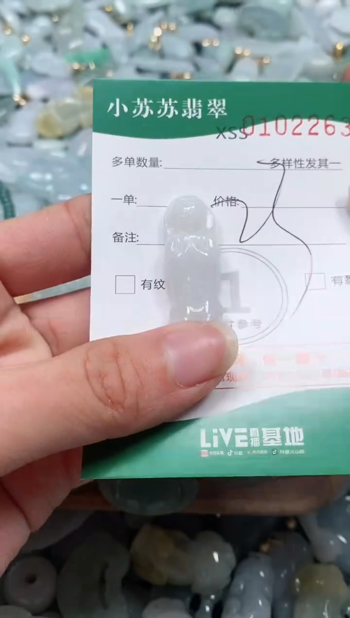 【闪购商品】翡翠颈饰未镶嵌闪购商品0102263