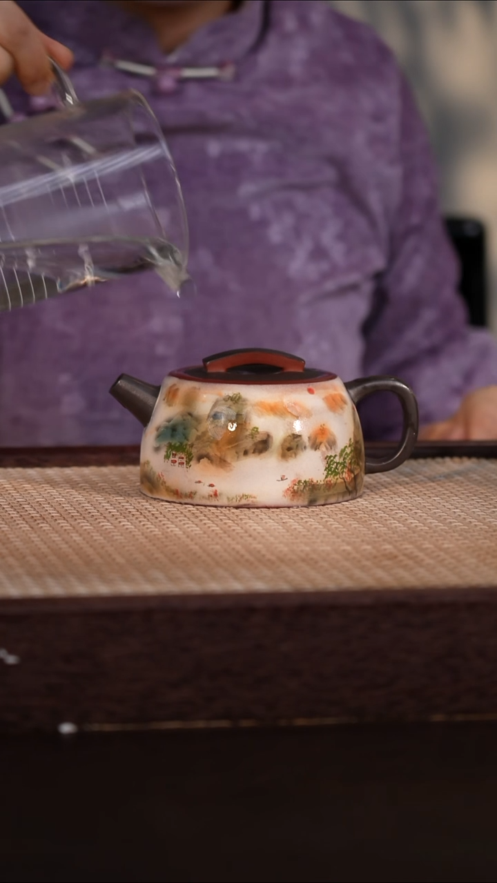 茶壶紫砂龙血砂/黑料 270cc