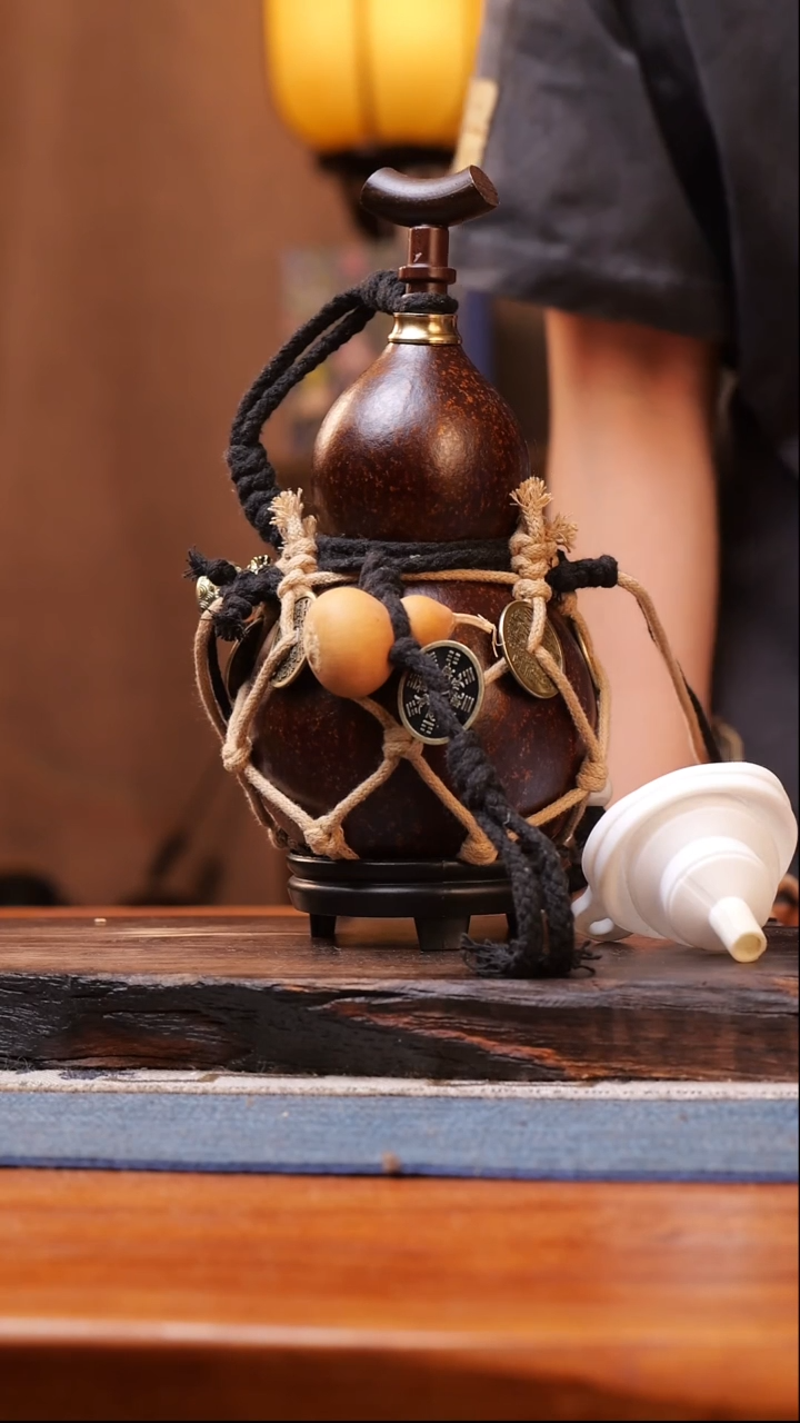 1980号精品大漆葫芦防腐防渗装水茶酒