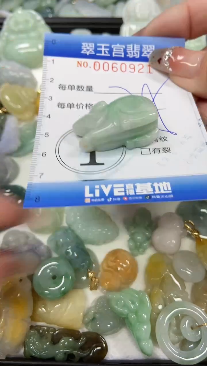 【闪购商品】翡翠颈饰未镶嵌闪购商品0060921