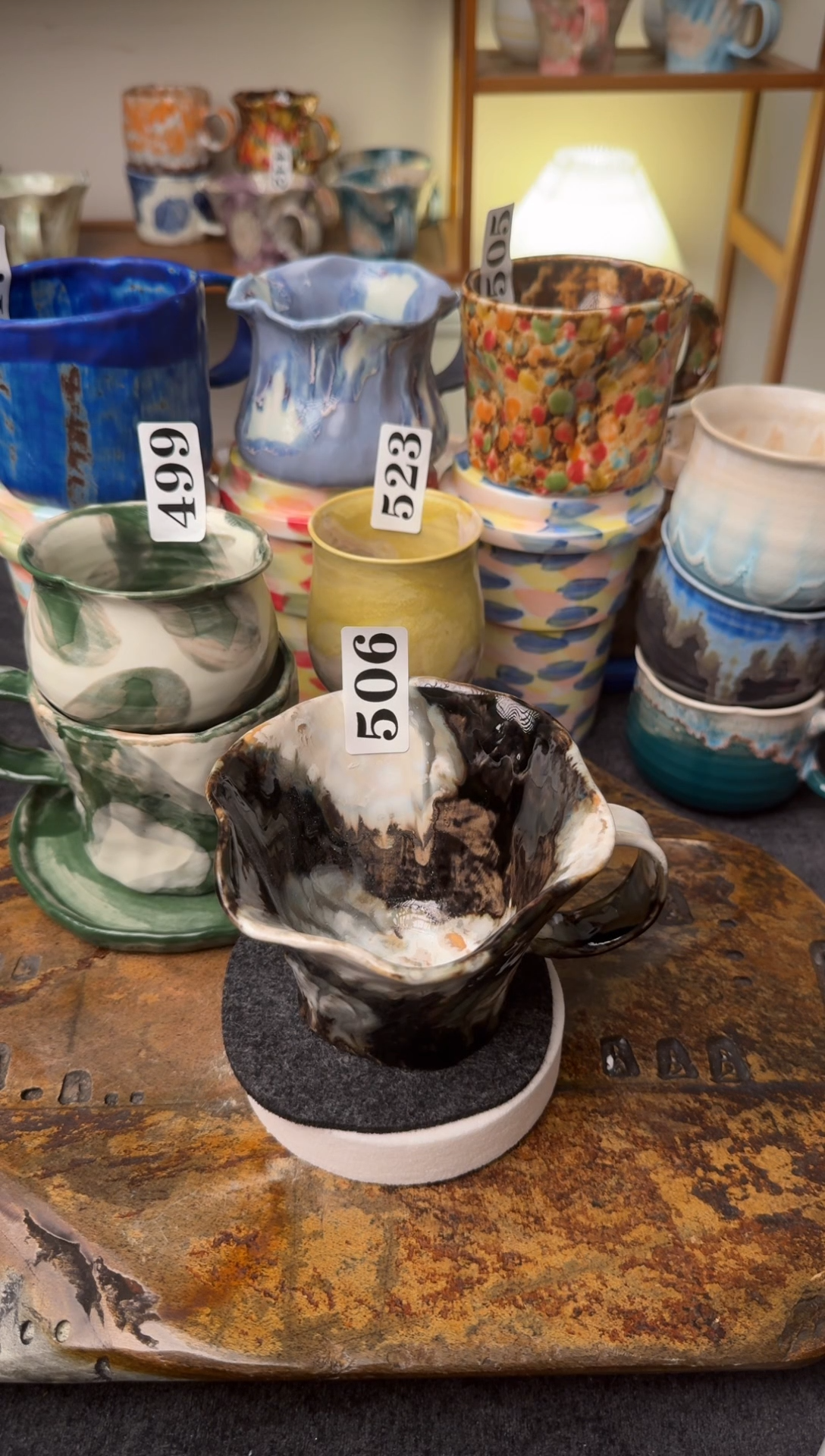 杯子506景德镇颜色釉单杯