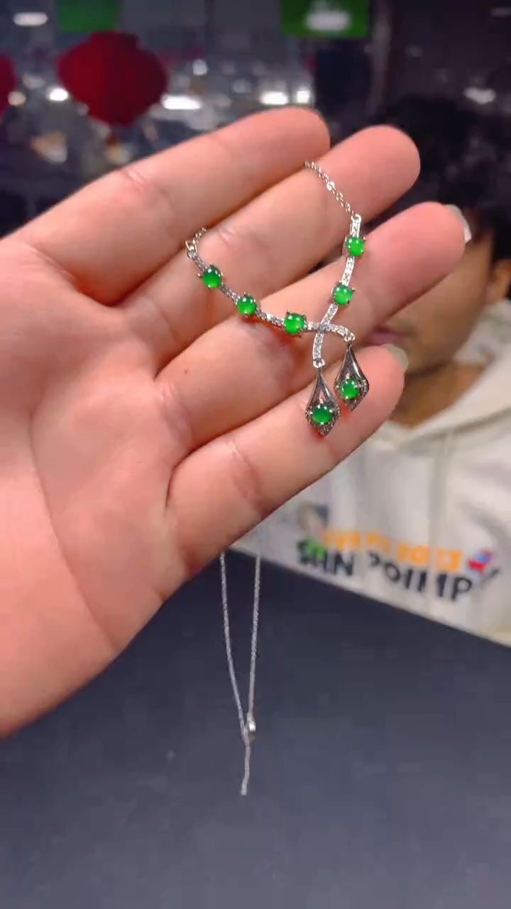 【闪购商品】翡翠项链未镶嵌0783374554/多样性发一