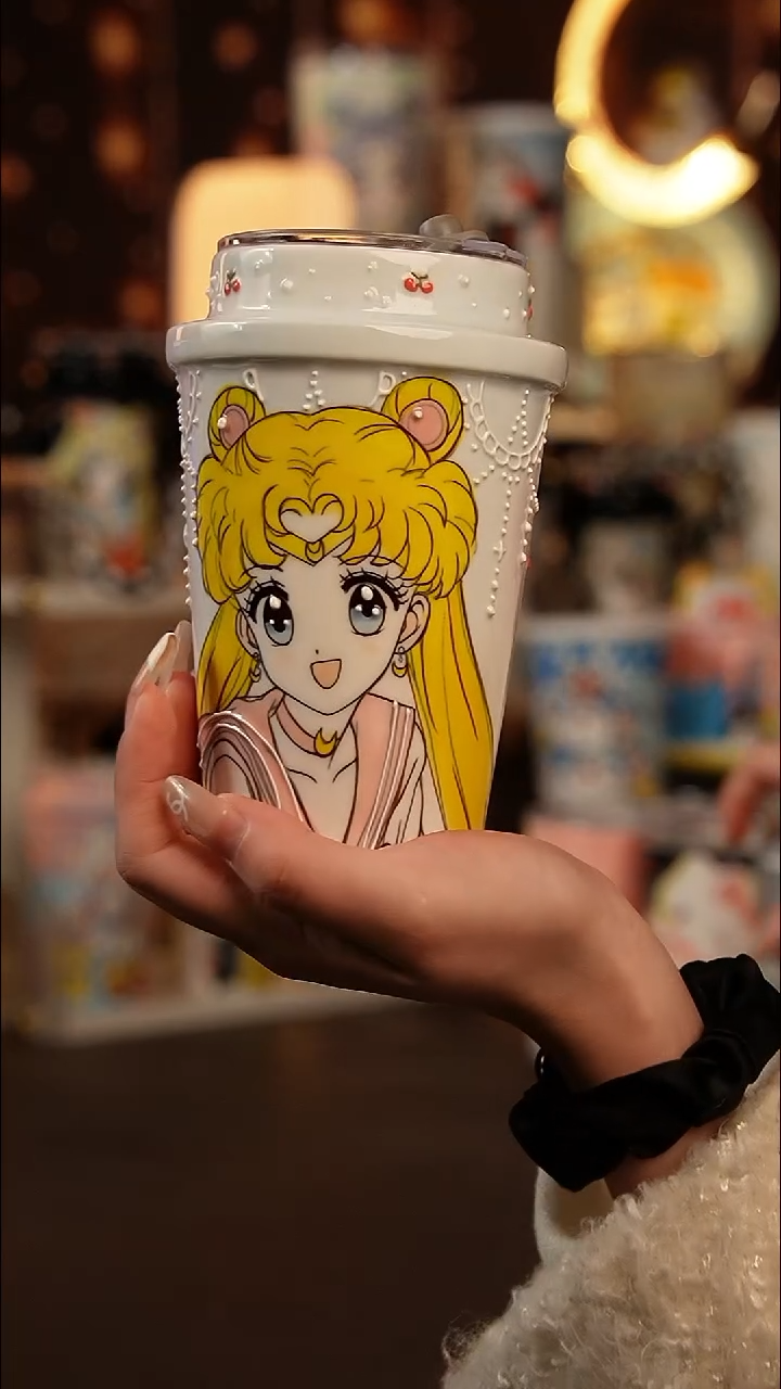 （玉泥）景德镇手工手绘文创陶瓷杯