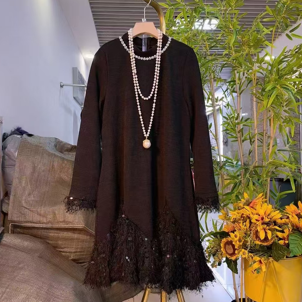 XIE9 韩版高级感时尚连衣裙9233