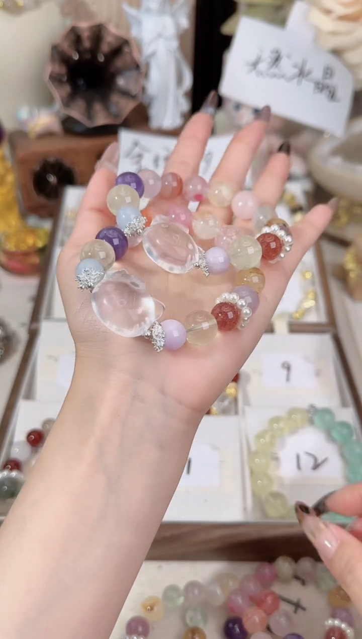 未镶嵌手链水晶KT多样性发一