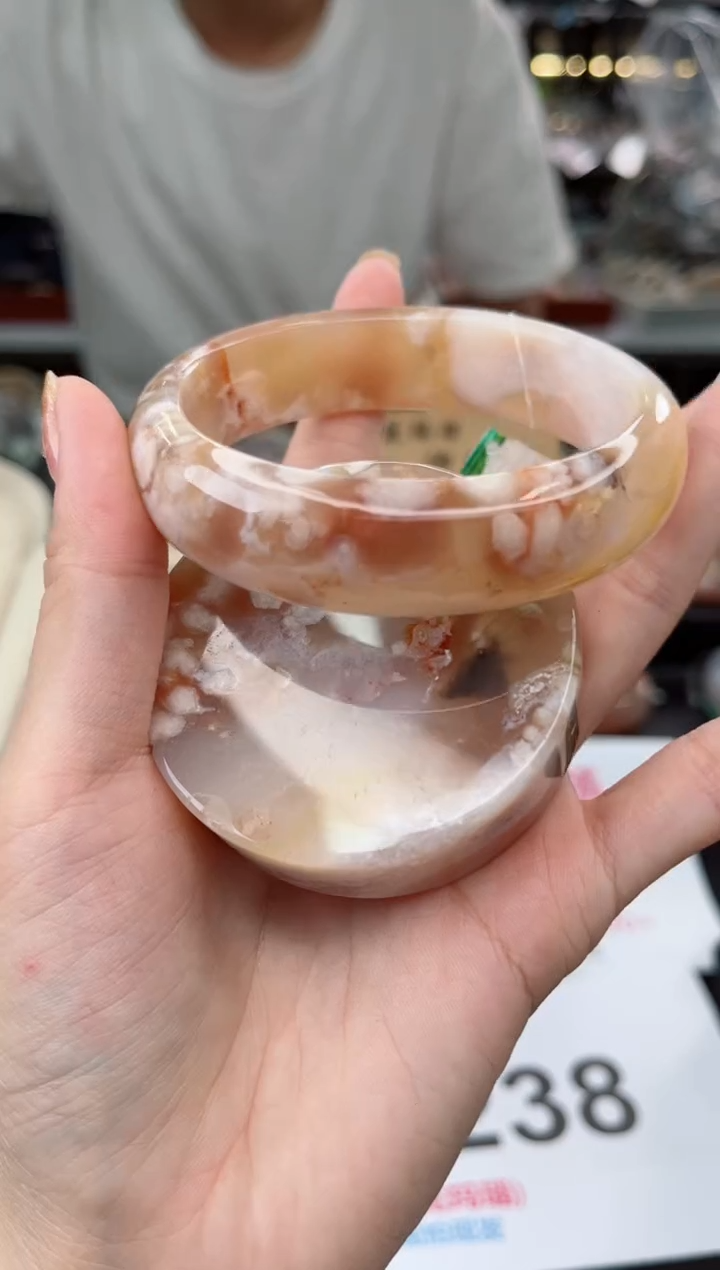 【闪购商品】石英质玉手镯未镶嵌63圈口（赠品镯心）3570387