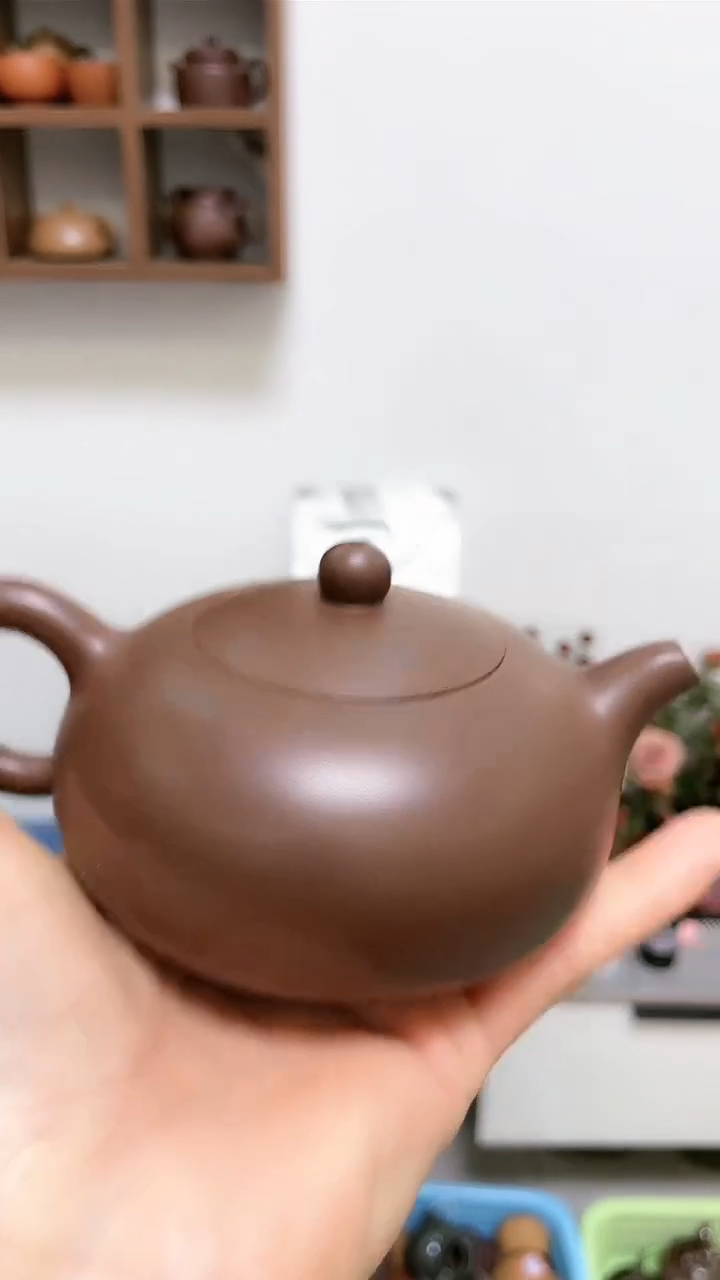 【闪购商品】紫砂茶壶紫泥半月150cc左右