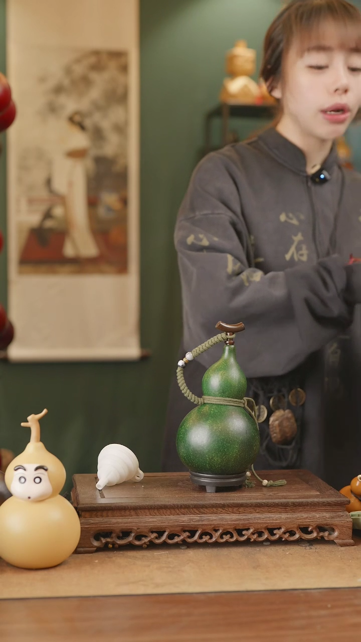 【闪购商品】109号精品天然大漆工艺防渗内胆酒葫芦~