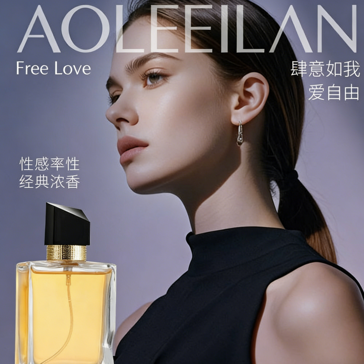 女士自由之水香水持久留香