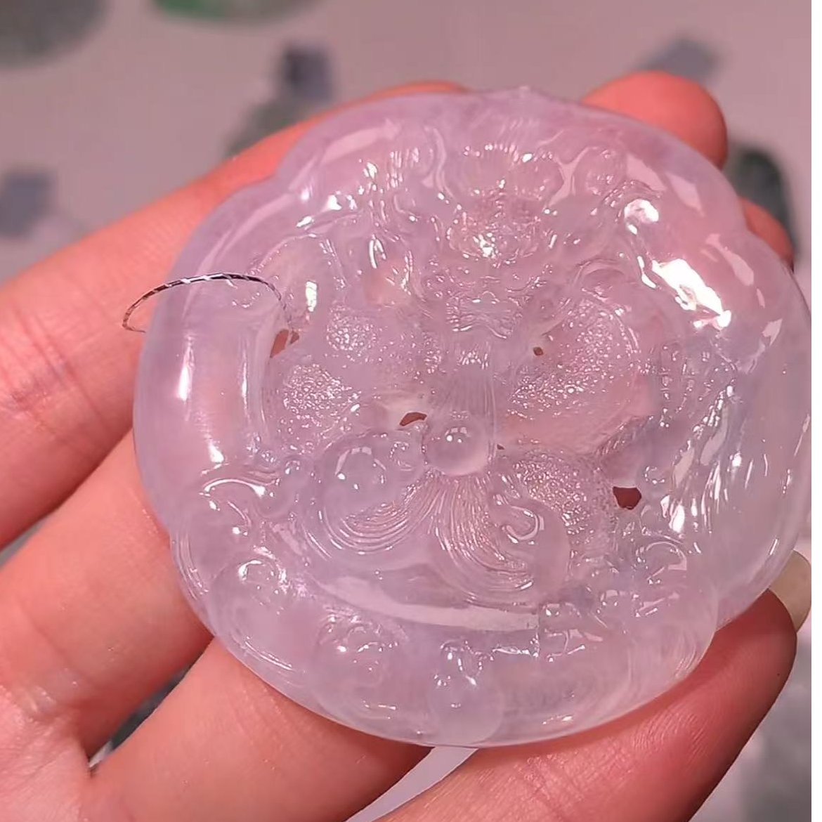 天然A货翡翠吊坠*bzd/105/多样性发/1件