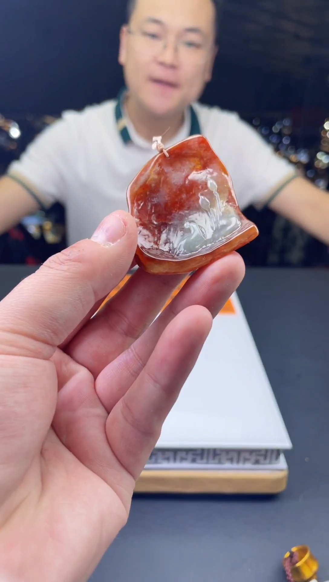 未镶嵌定制翡翠雨**虹-100371