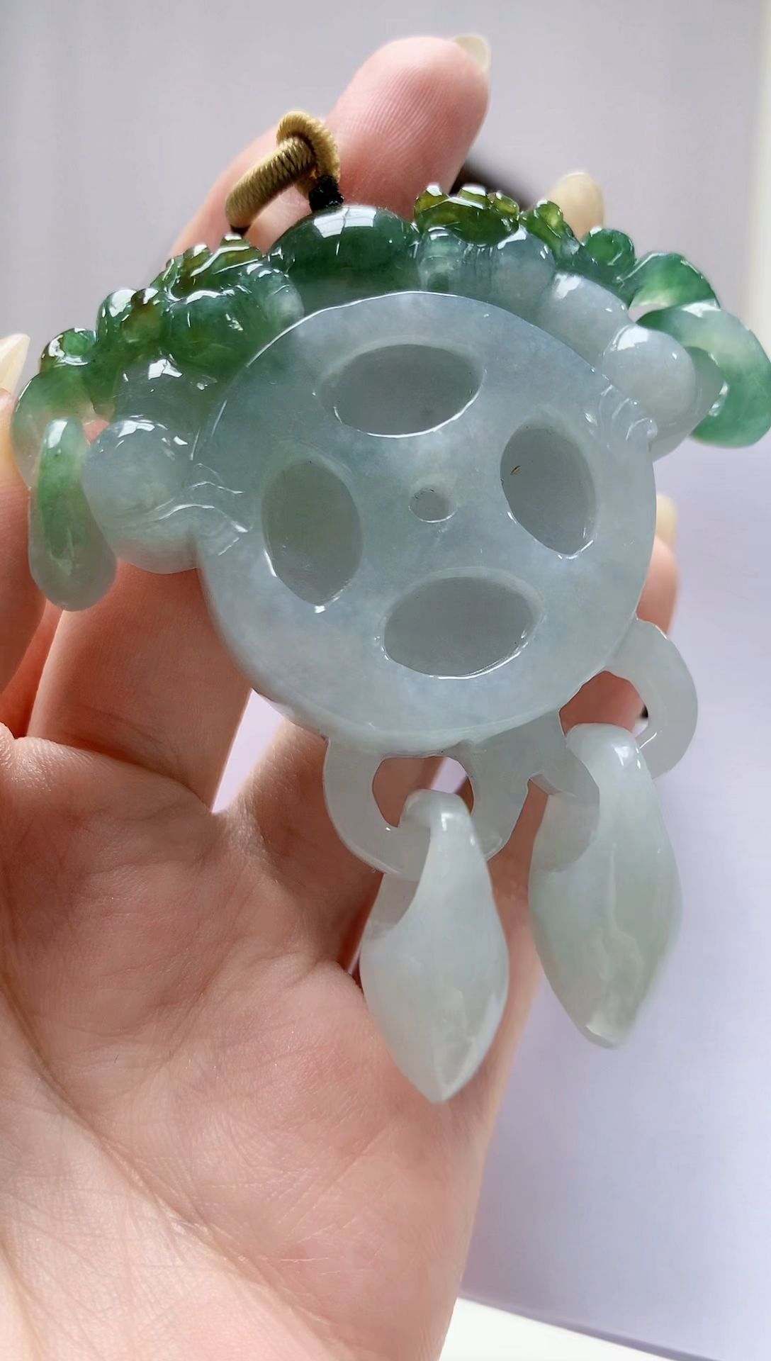 未镶嵌定制翡翠4829jw-毛货挂件63