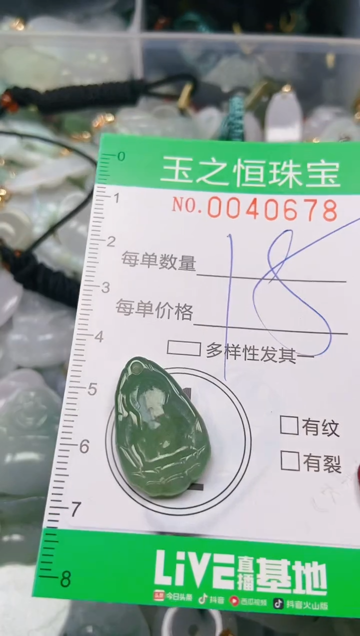 【闪购商品】翡翠颈饰未镶嵌闪购0040678