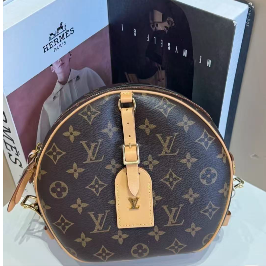 95新 LouisVuitton/路易威登 捡漏专属/老花大圆饼单肩包/斜挎包