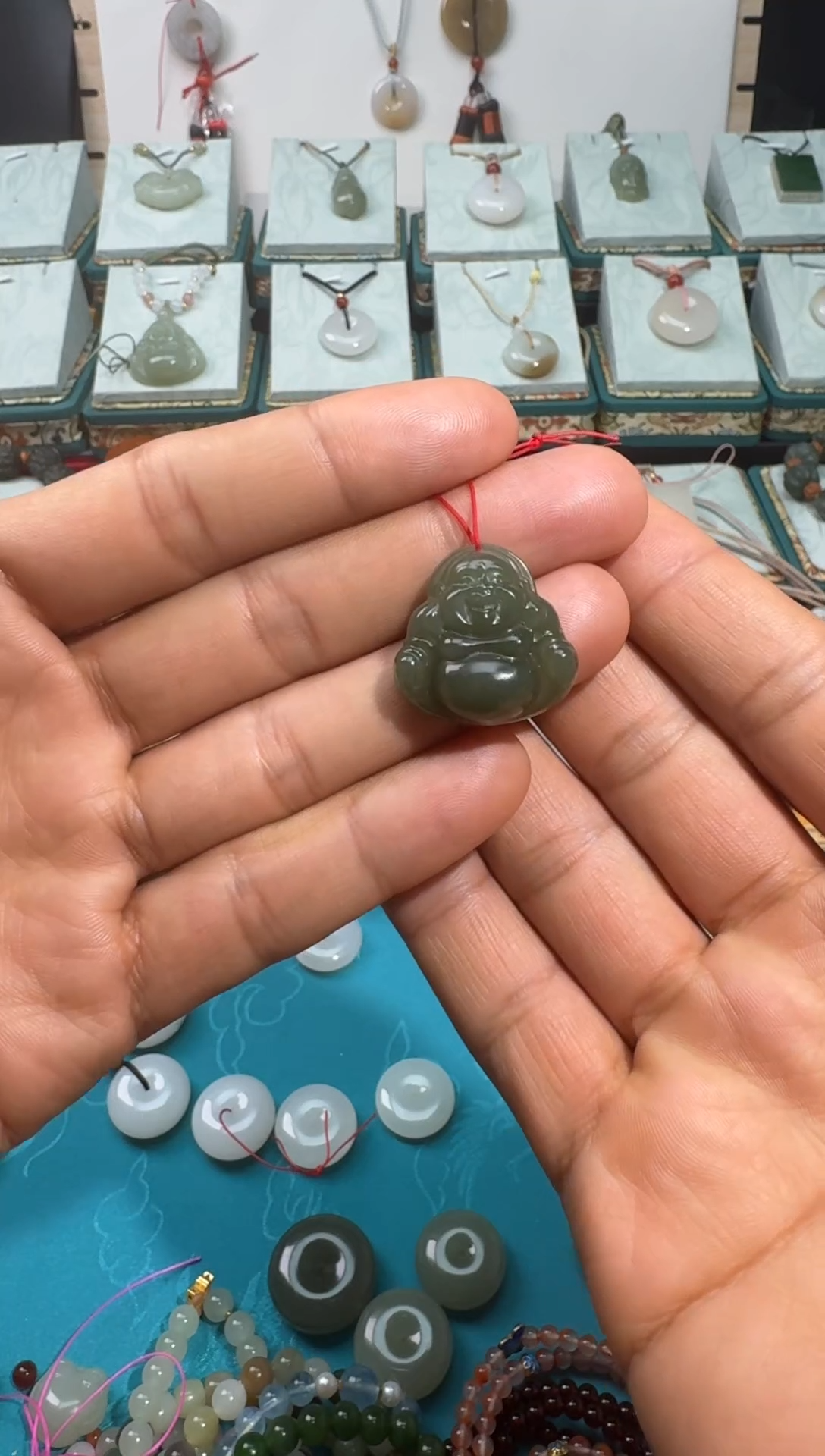 【闪购商品】和田玉颈饰未镶嵌25佛公