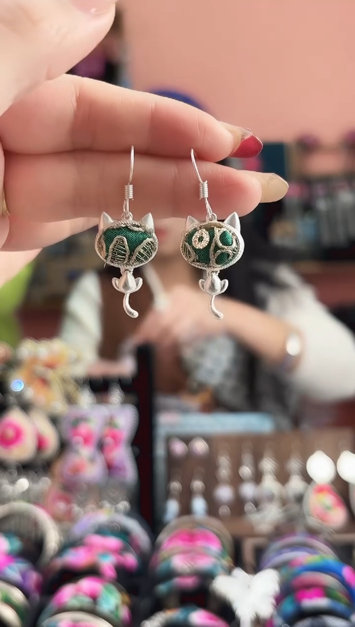 织绣艺枝独绣手工饰品132