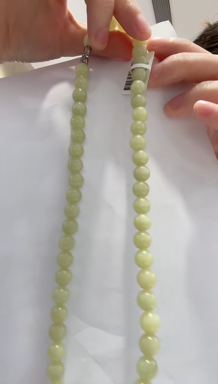 颈饰未镶嵌和田玉【70】多样发一 8mm